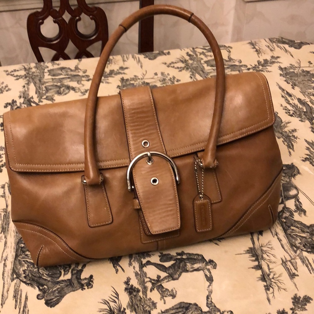 Coach Brown Leather Soho Satchel